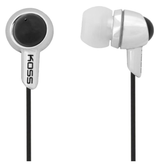 Koss KEB30S In-Ear Headphone, Silver - Picture 1 of 1